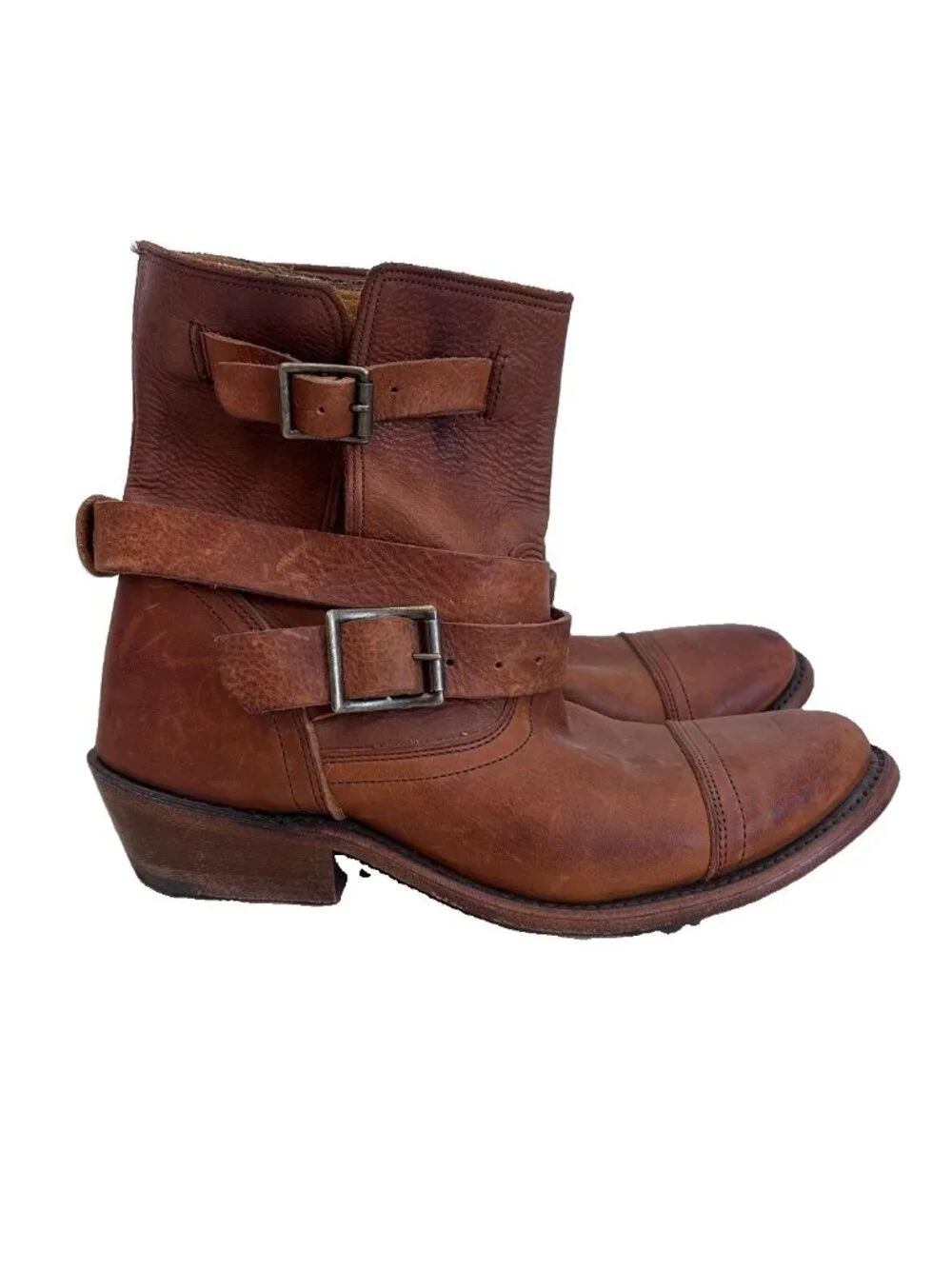 Rare Vince Camuto Made in USA Leather Boots Size 7 Butter Soft USA Made
